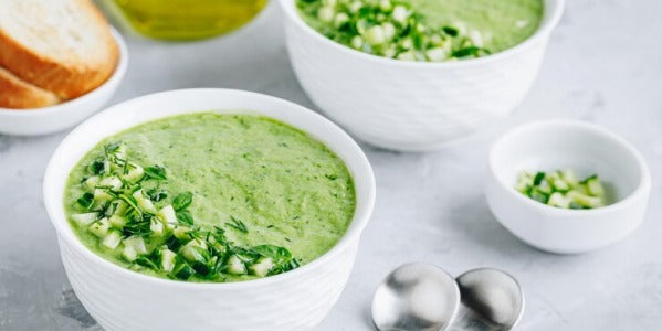 Receta de Gazpacho de Aguacate La Caja Saludable