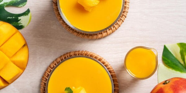 Receta de Mousse de Mango La Caja Saludable