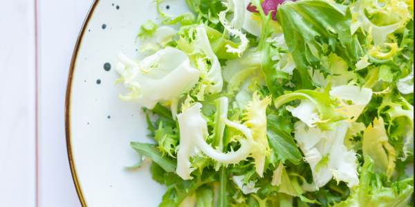 Ensalada otoñal de escarola La Caja Saludable
