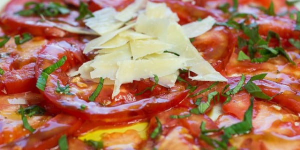 Receta ‘Carpaccio de Tomate Valenciano’ La Caja Saludable