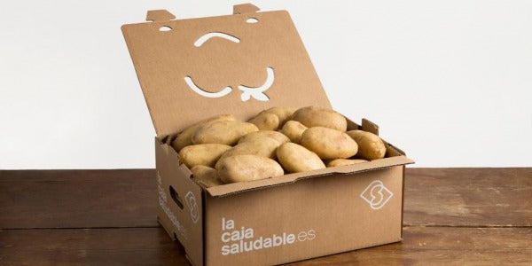 Ya a la venta la caja monoproducto de patatas La Caja Saludable