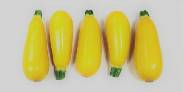 Calabacín amarillo a la parrilla con aceite de ajo La Caja Saludable