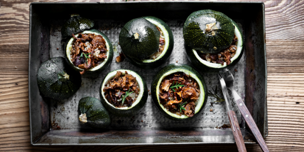 Haz tus recetas más atractivas con calabacín redondo La Caja Saludable