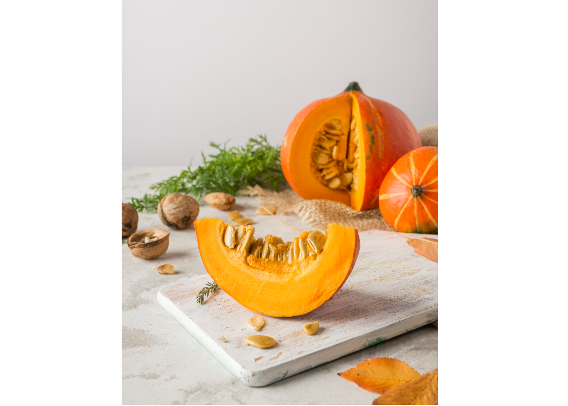 Calabaza hokkaido al horno La Caja Saludable