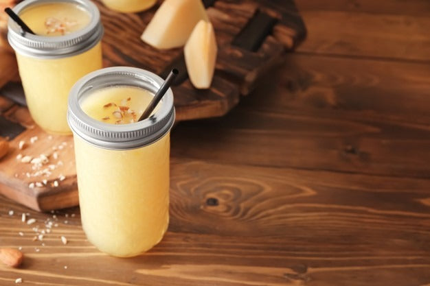 Zumo, smoothie o batido de melón La Caja Saludable