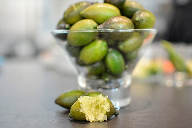 ¿Qué es el caviar cítrico y cómo se come? La Caja Saludable