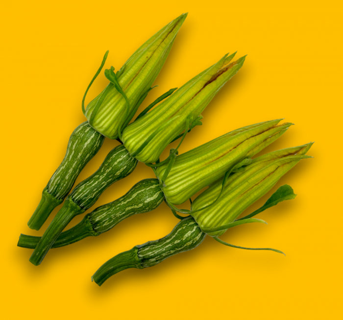Tortilla de flor de calabacín