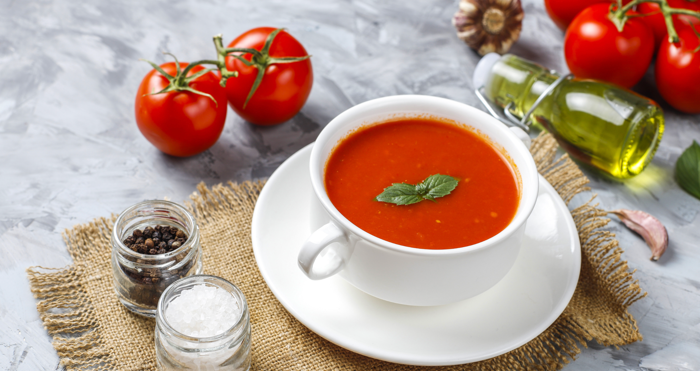 Gazpacho con un toque diferente La Caja Saludable