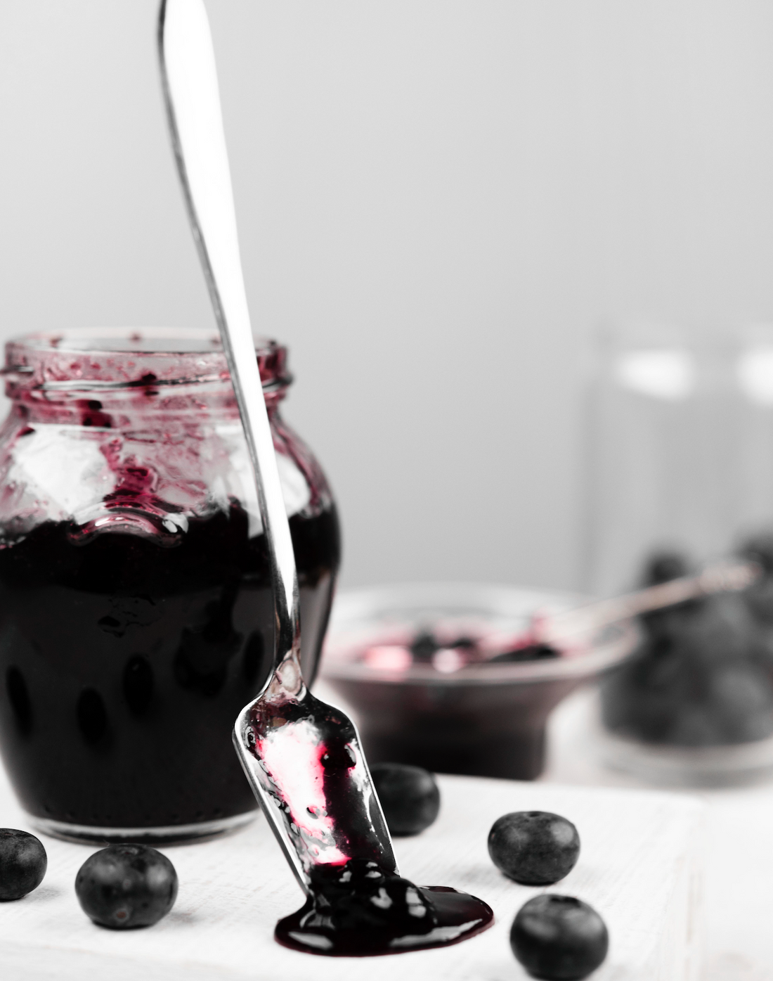 Mermelada de arándanos sin azúcar, placer sin culpa