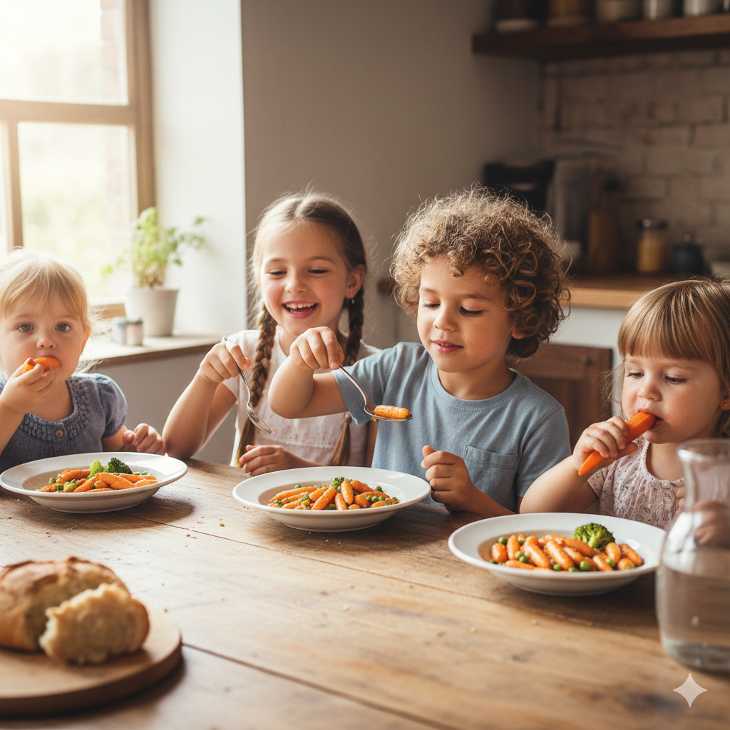 Mejores verduras para niños: saludables y fáciles de preparar
