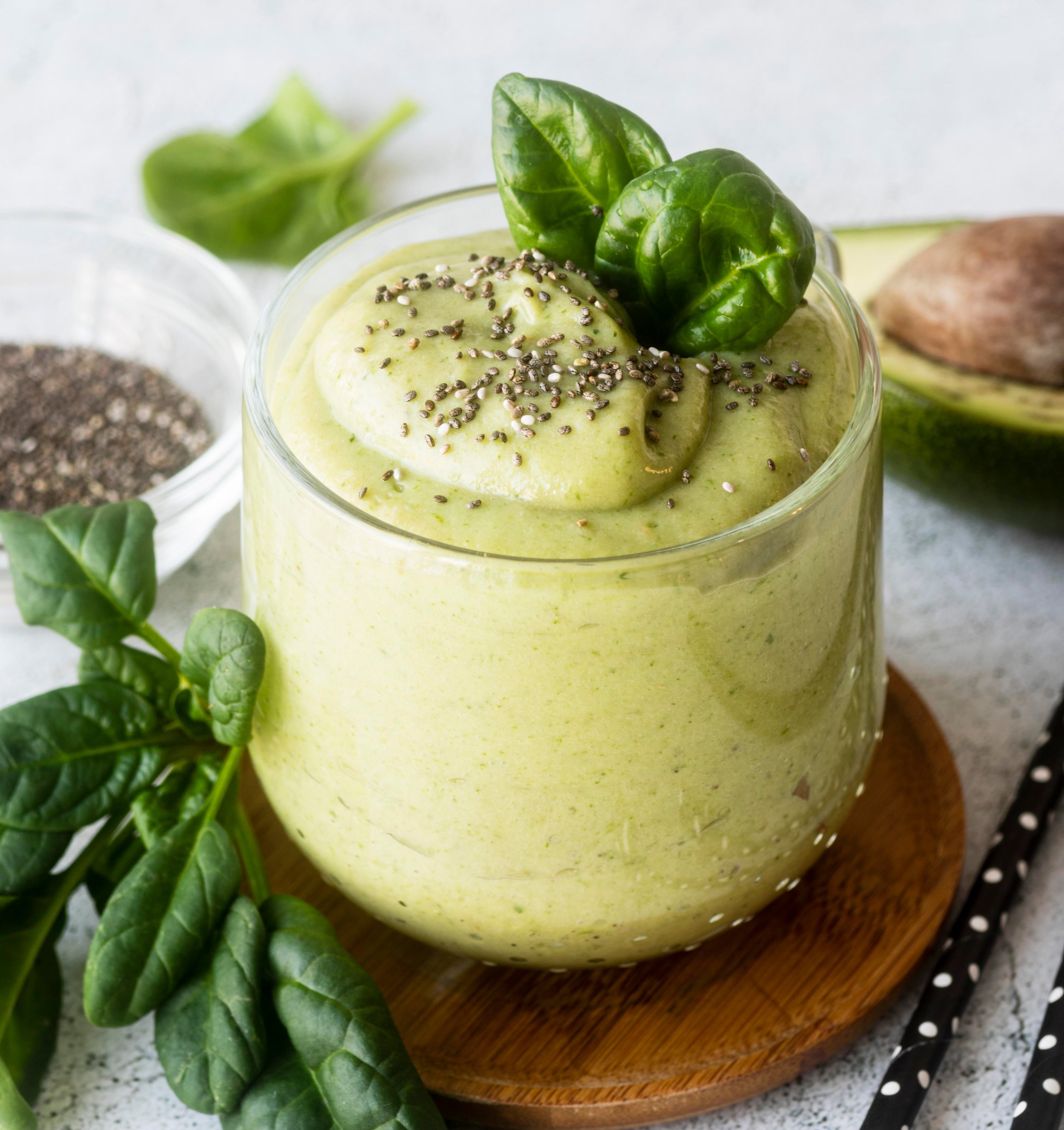 Smoothie de aguacate y chia