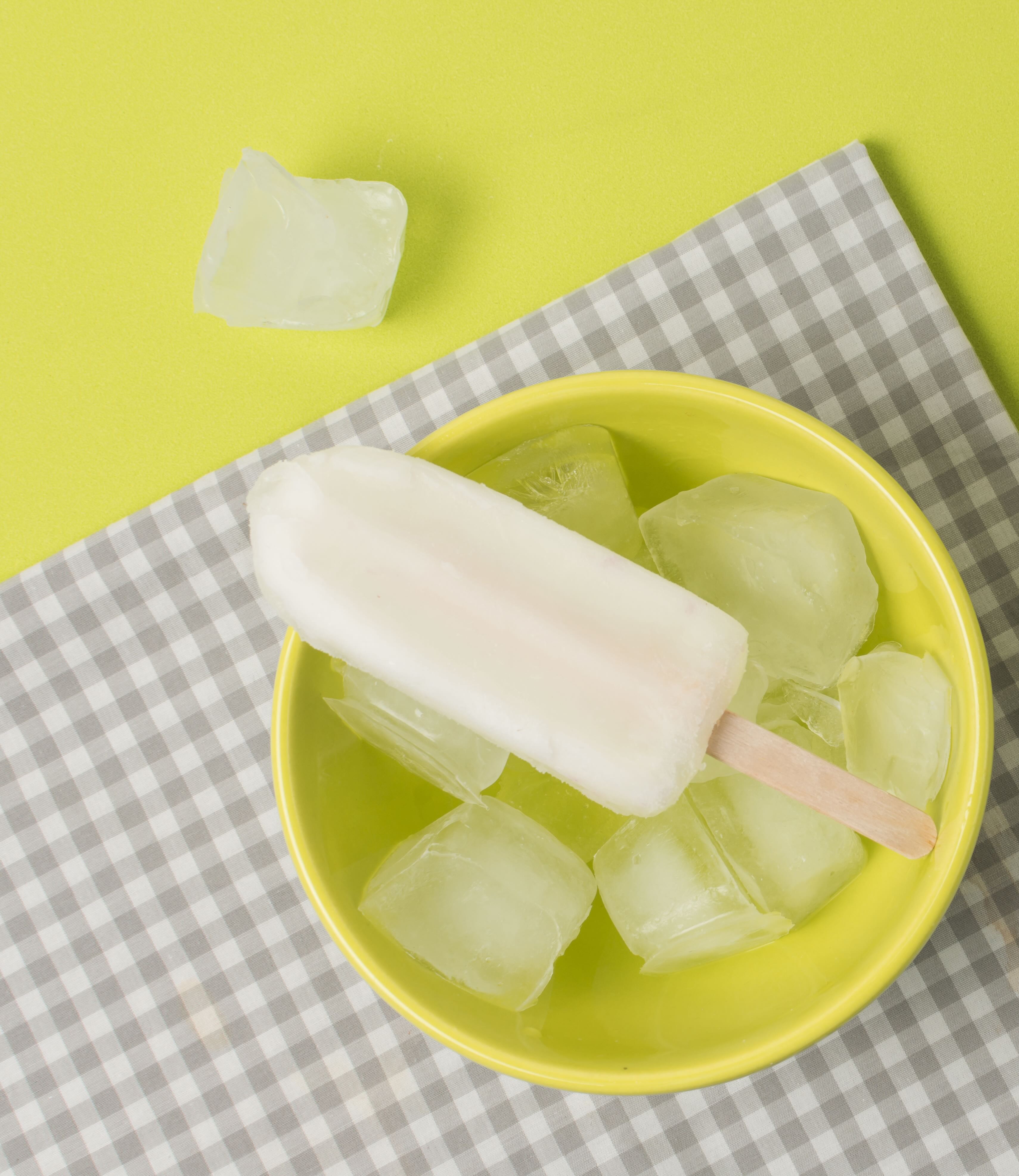 Helados caseros de melón La Caja Saludable