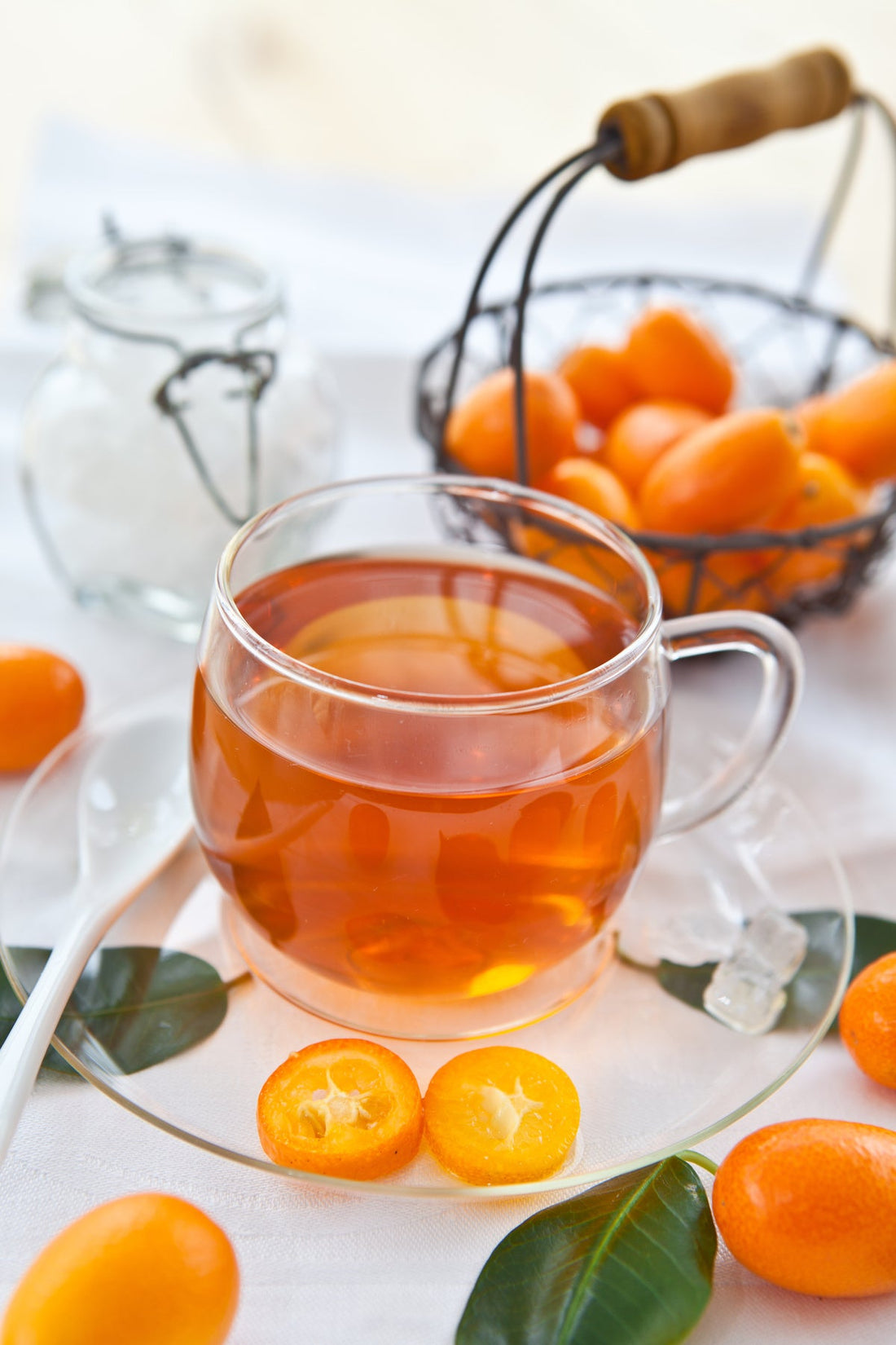 Té de kumquat y jengibre