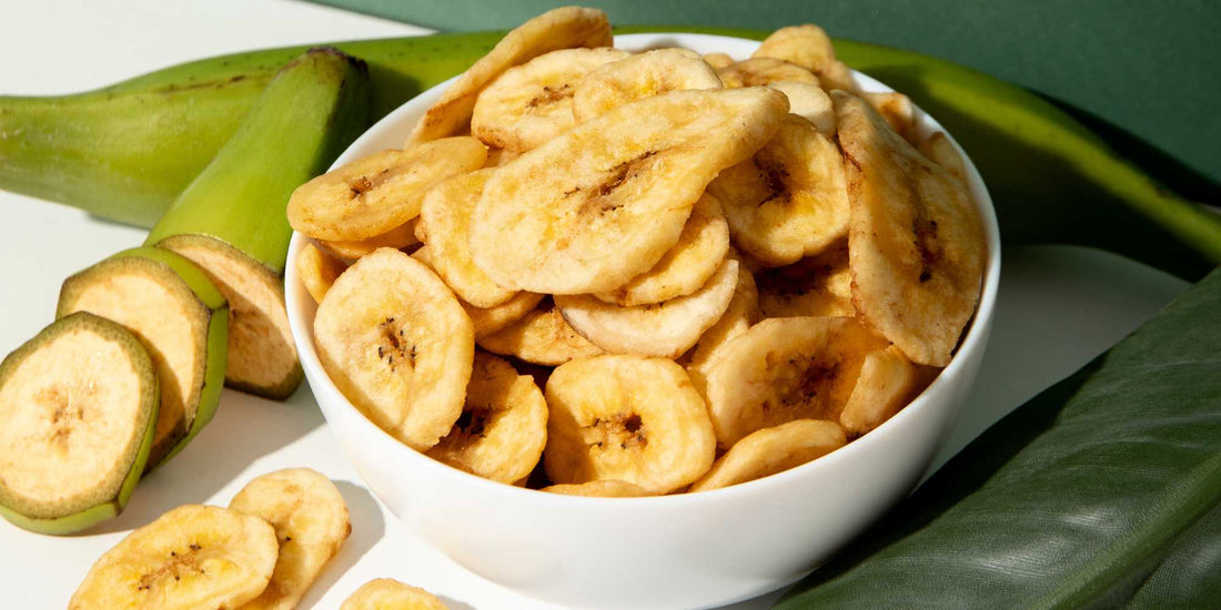Chips de Plátano al Horno