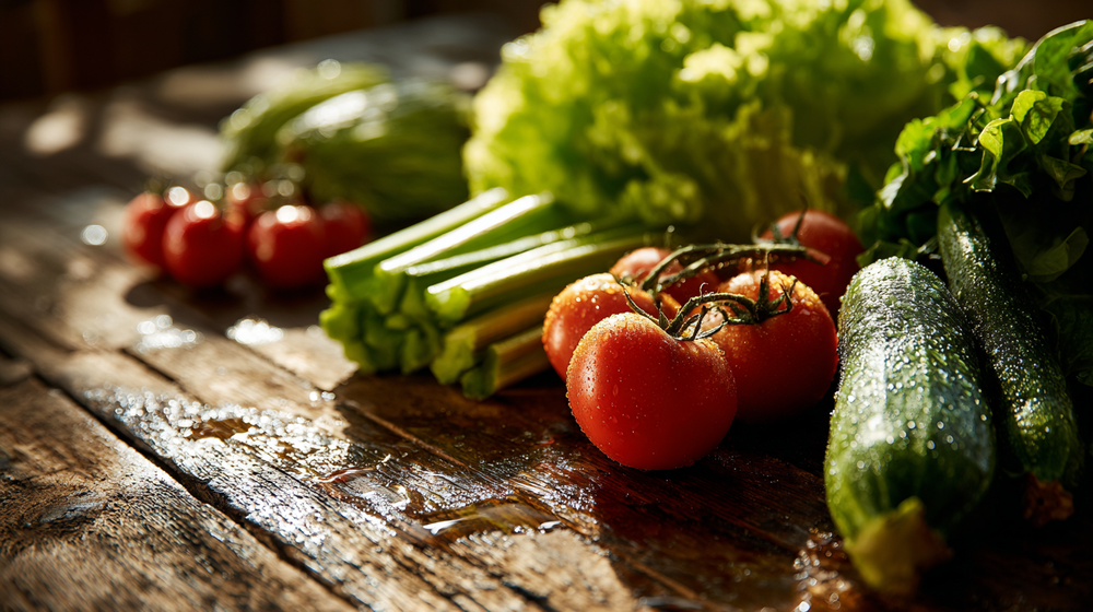 Verduras con menos calorías: Volumen y ligereza en tu dieta