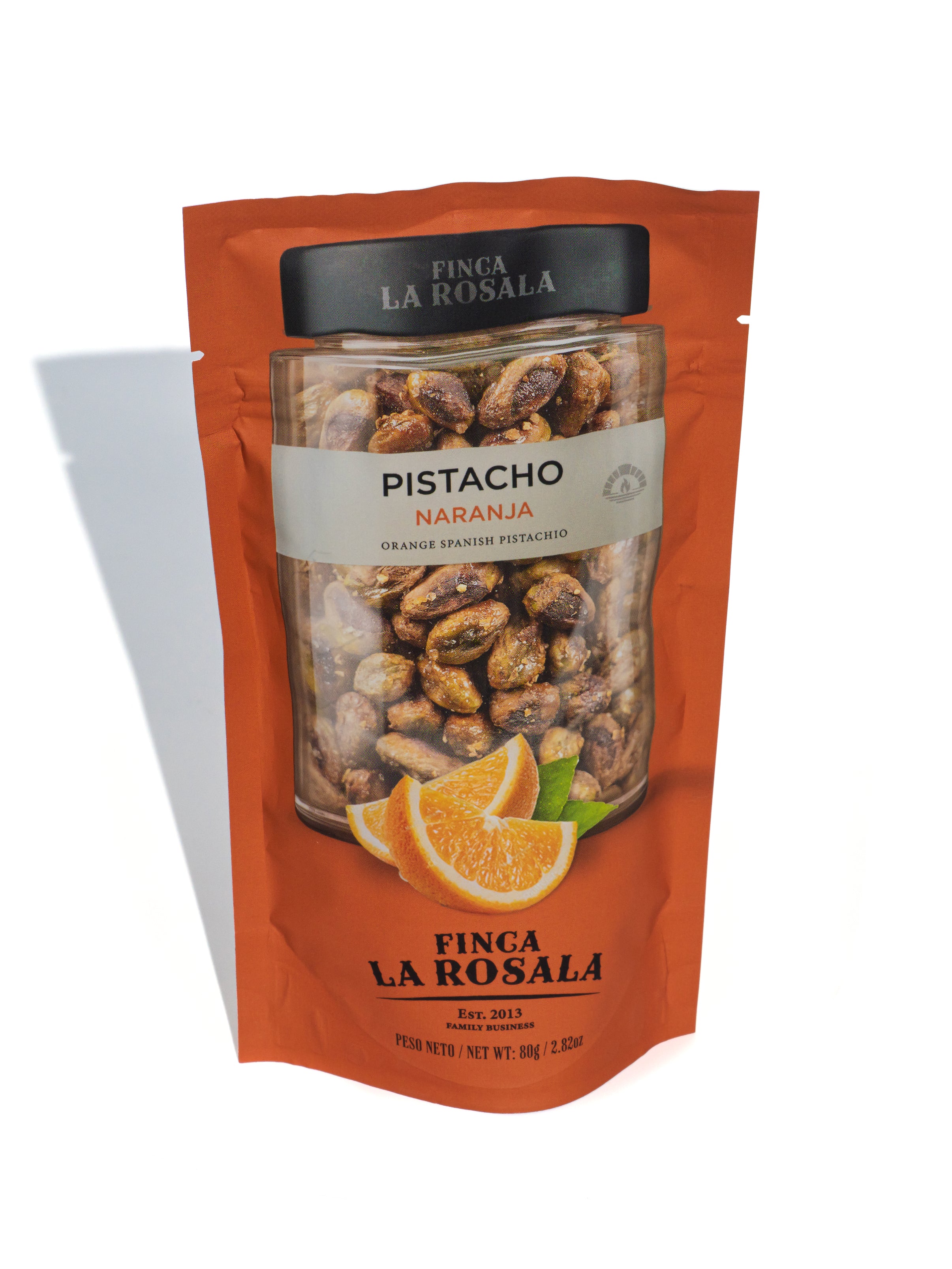 PISTACHO CON NARANJA 70 G "Finca la Rosala"