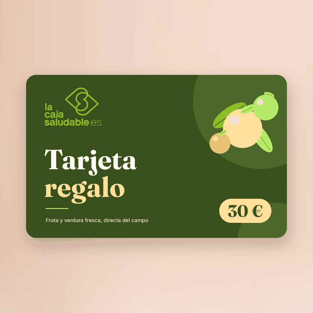 Tarjeta Regalo de Fruta y Verdura